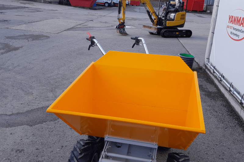 Seitenansicht des Bergmann C301 M Minidumpers