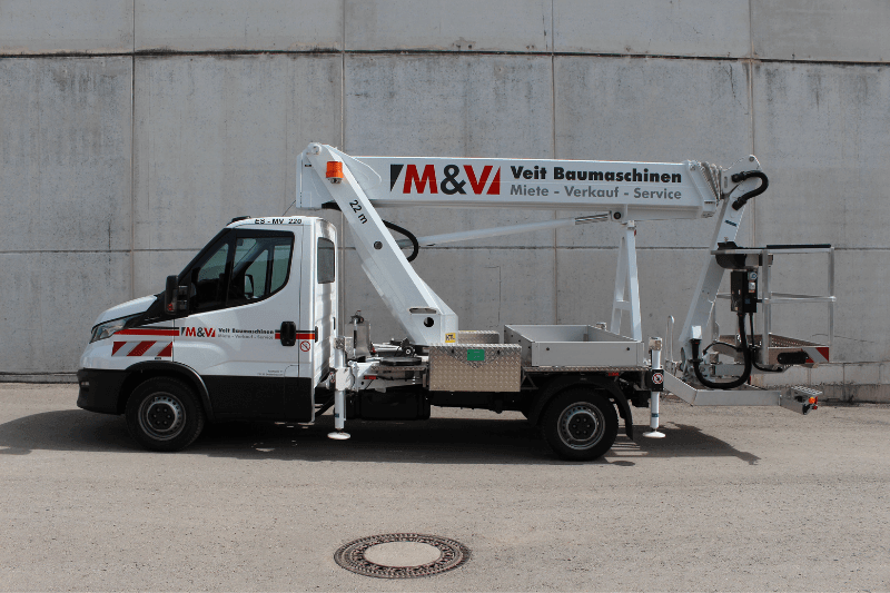 Maschinenbild der P 220 Hubarbeitsbühne