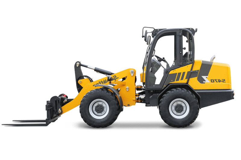 Schäffer 5470 Z Radlader Ansicht der linken Seite