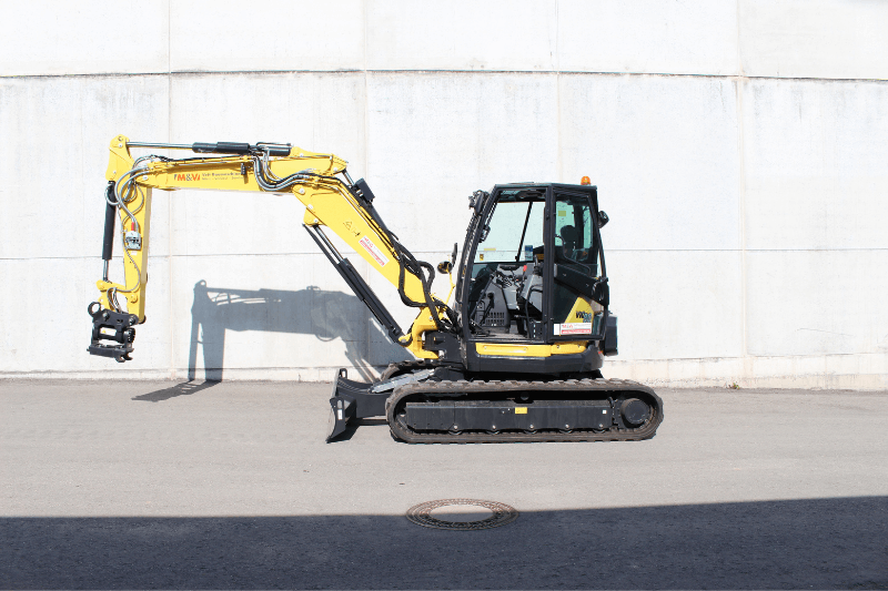 VIO80-2PB auf der Baustelle