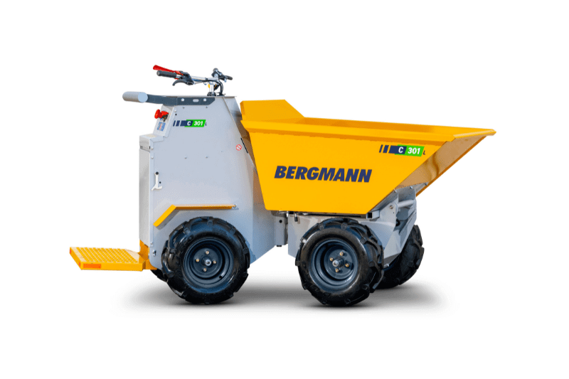 Linke Seite des Raddumpers Bergmann C301 L