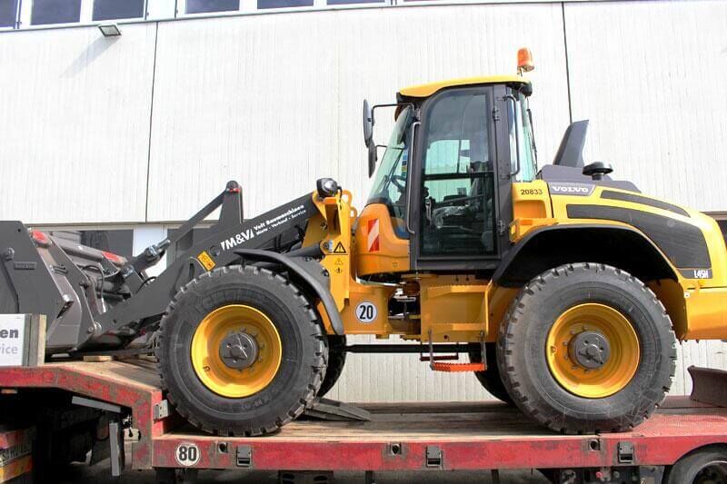 Maschinenbild vom Volvo Radlader L45H