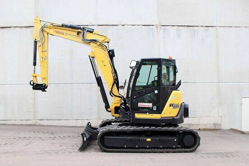 Maschinenbild des Yanmar SV100-1