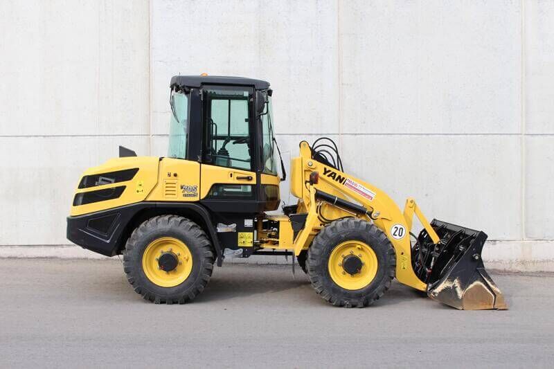 Radlader Yanmar V70 Stage 5 rechte Seite
