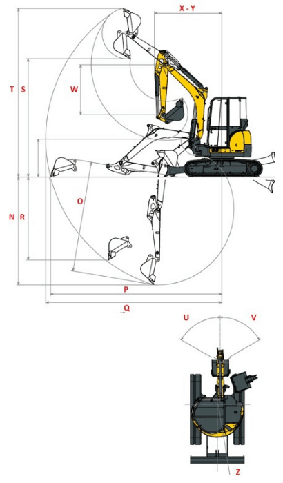 Daten des Yanmar ViO57-6B