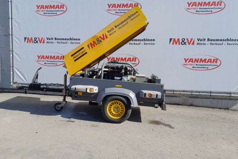 Motor des Stromerzeugers Atlas Copco QAX 20