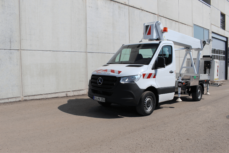 Produktivität der Hubarbeitsbühne P 250 BK