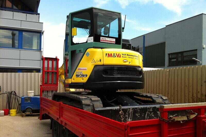 Mieten des Yanmar ViO80-1