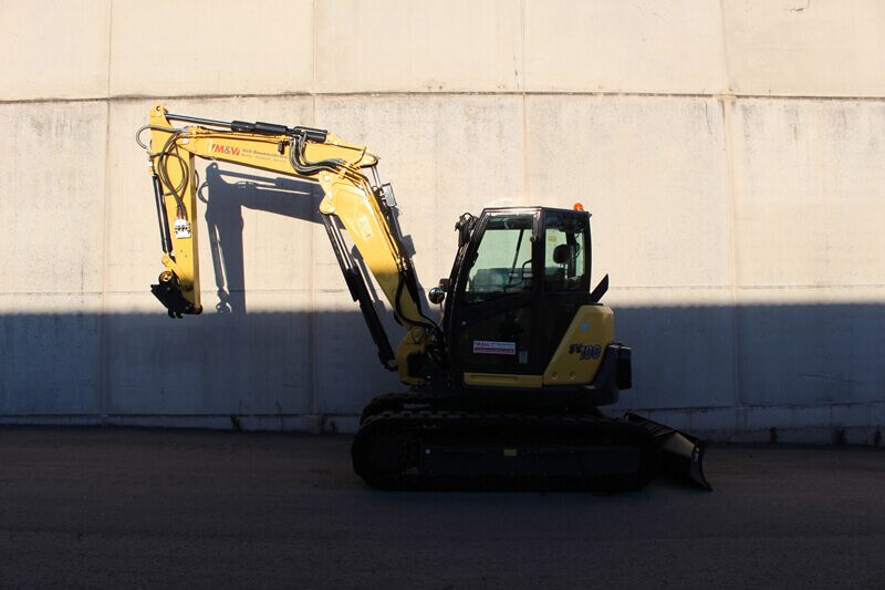 Seitenbild vom Yanmar SV100-2PB