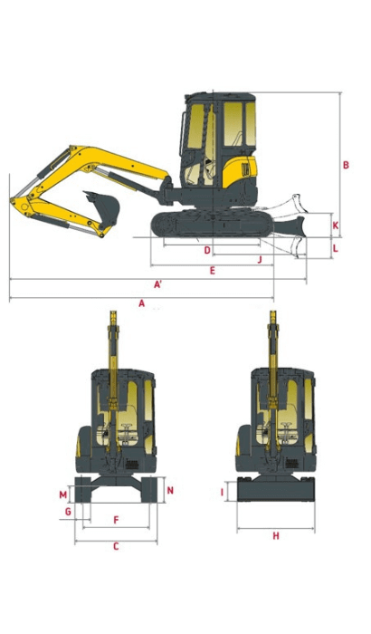 Daten vom Yanmar ViO38-6