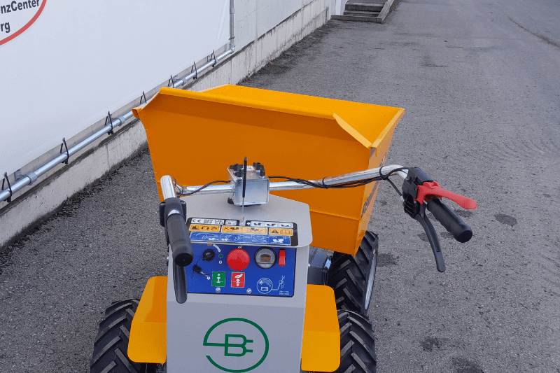 Der Bergmann C301 M Elektrodumper von hinten