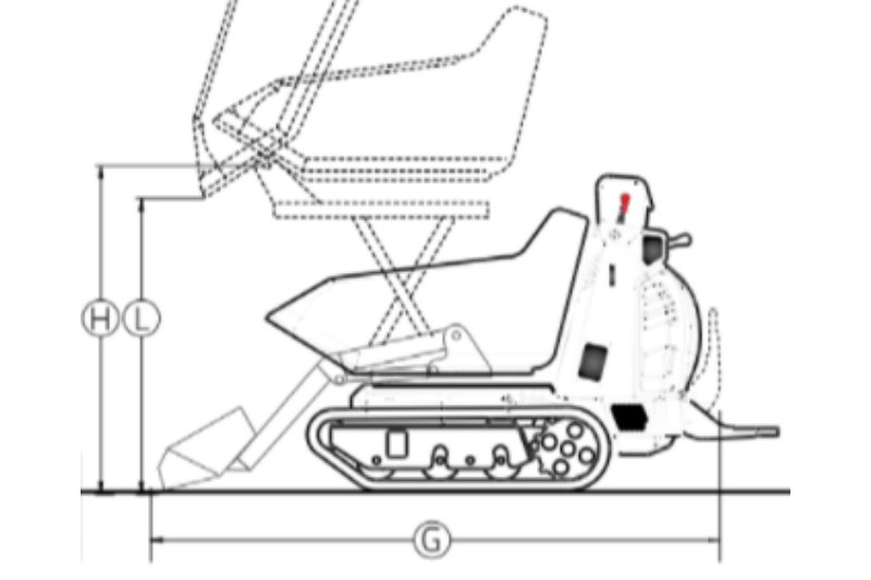Zeichnung des C13.85 HIACW Dumpers von Cormidi
