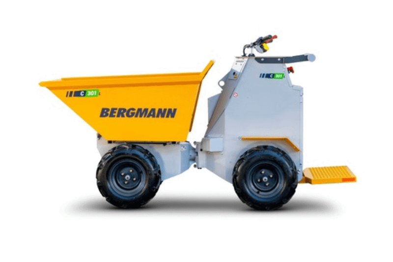 Rechte Seite des Elektrodumpers Bergmann C301 L