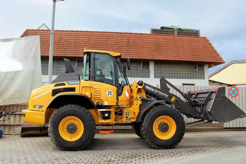 Mieten des Radladers Volvo L45H