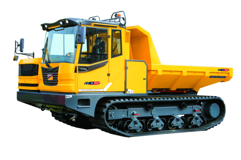 Maschinenbild des Kettendumpers C912s von Bergmann