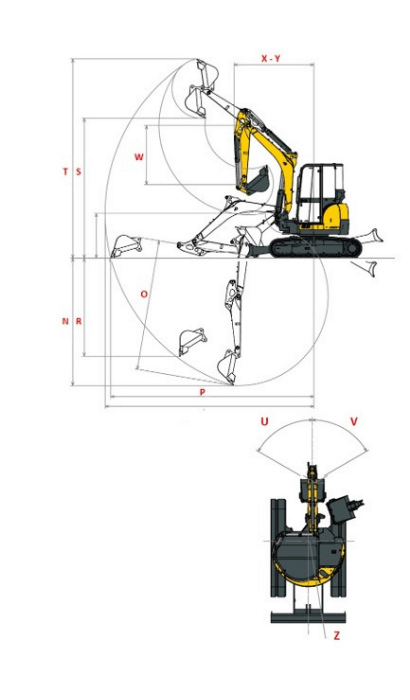 Daten des Yanmar ViO50-6B