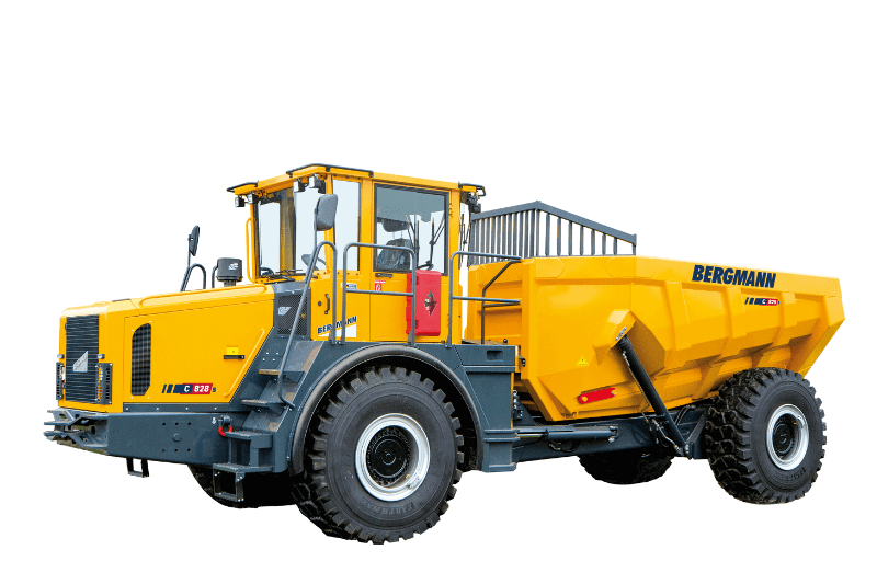 Ein Raddumper Bergmann C828s