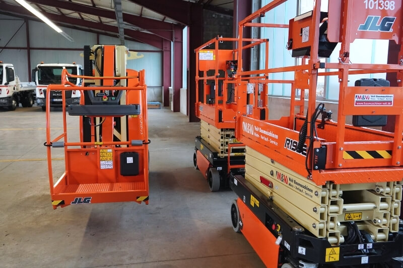 Baumaschinen und Arbeitsbühnen mieten Stuttgart