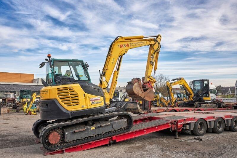 Bagger mieten bei Stuttgart