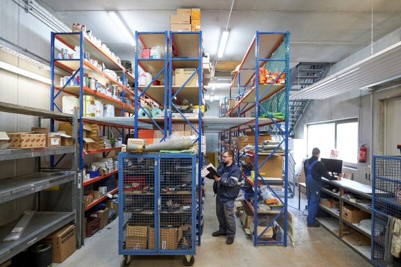 Wartung und Reparatur der Baumaschinen