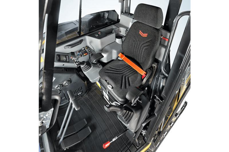 Kabine des Yanmar SV100-2