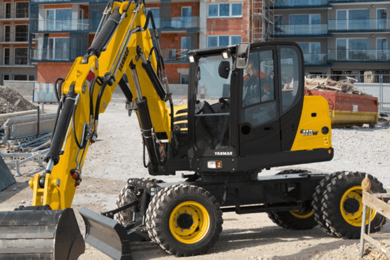 Mobilbagger B110W Yanmar