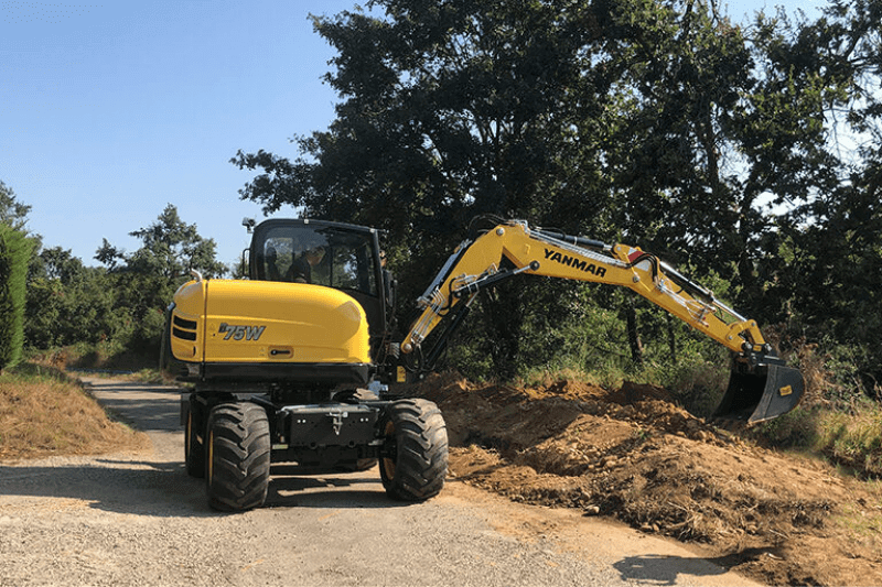 Erwerben unsere Mobilbaggers B75W