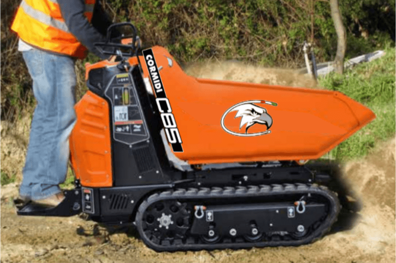 Einsatzbild des C10.85 RI Dumpers von Cormidi
