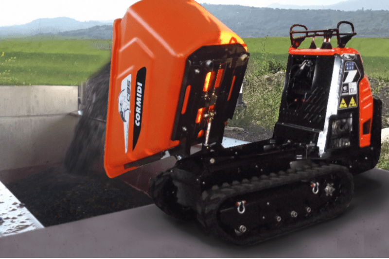 Maschinenbild des C10.85 RIX-POLY Dumpers von Cormidi