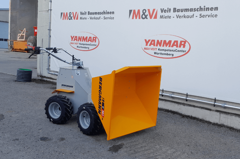 Bergmann C301 M mit gekippter Steinmulde