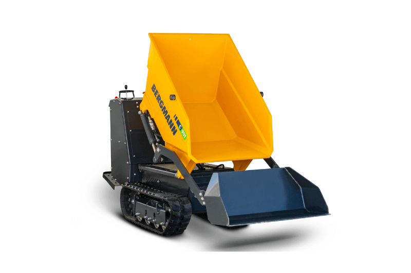 Der Bergmann C901 Dumper in der Version als Selbstlader
