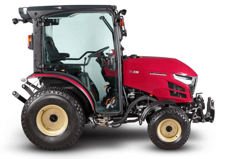 Seite vom Traktor YT235 Yanmar