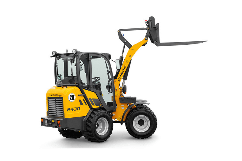 Palettengabel des 2430 Radladers