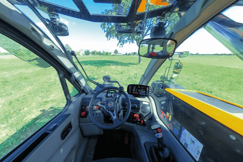 Innenraum des Agri Max 60.9 VS EVO2 GD Teleskopladers von Dieci