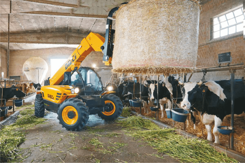 Mini Agri 26.6 Teleskoplader in der Landwirtschaft