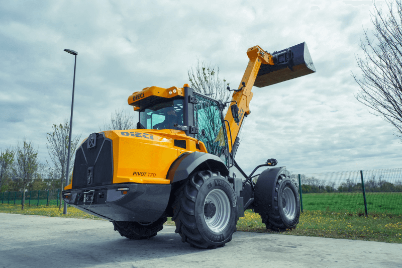 Heck des Teleskopladers Dieci PIVOT T70
