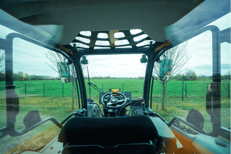 Kabine des Teleskopladers Dieci PIVOT T70