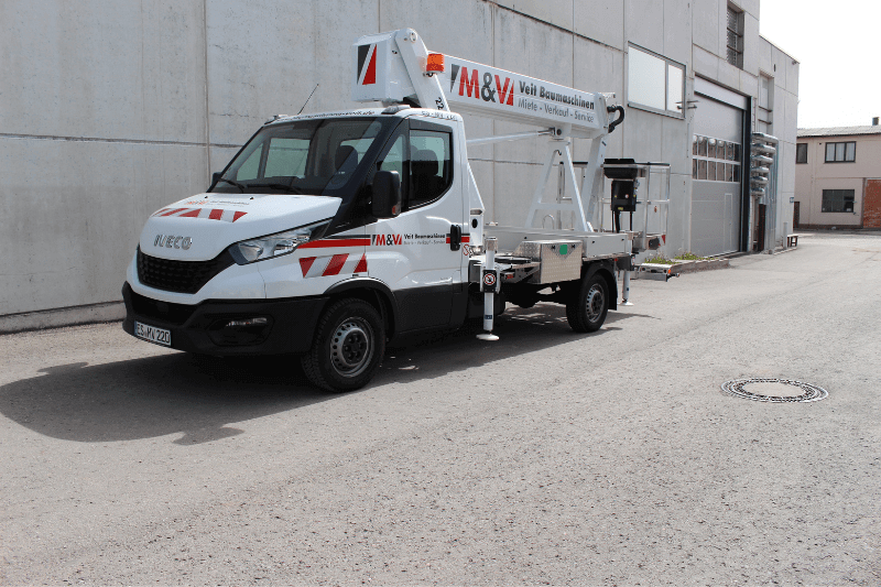 Robuste Hubarbeitsbühne P 220 BK von Palfinger