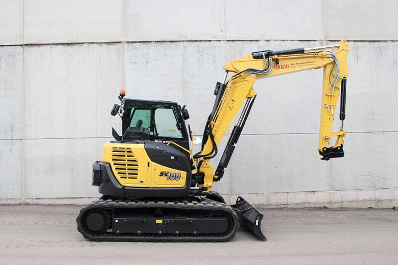 Mieten des Yanmar SV100-1
