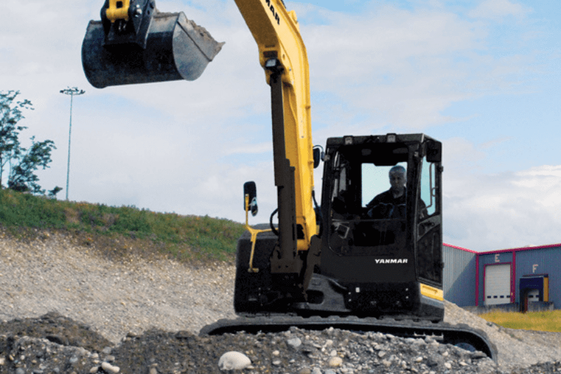 Kompakter Yanmar SV100-2