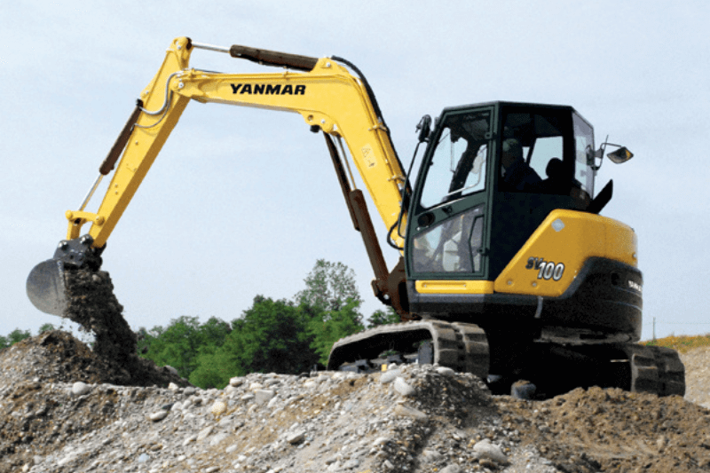 Midibagger Yanmar SV100-2