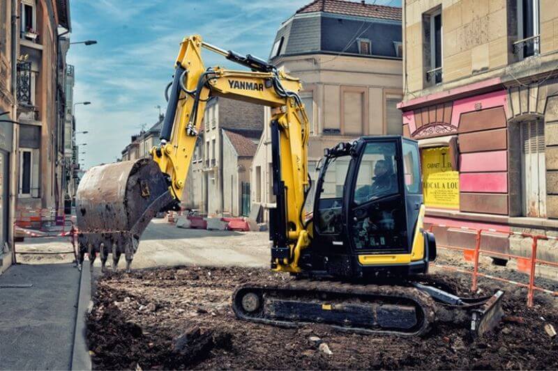 VIO80-2PB kompakter Minibagger