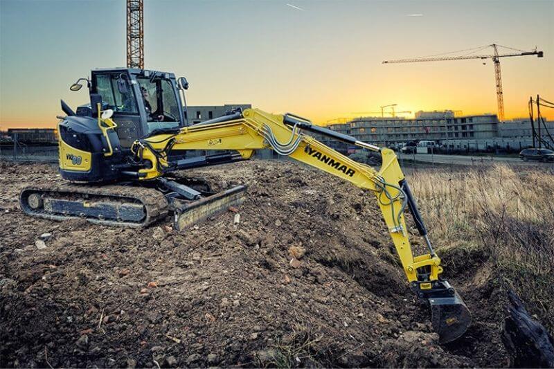 VIO80-2PB auf der Baustelle