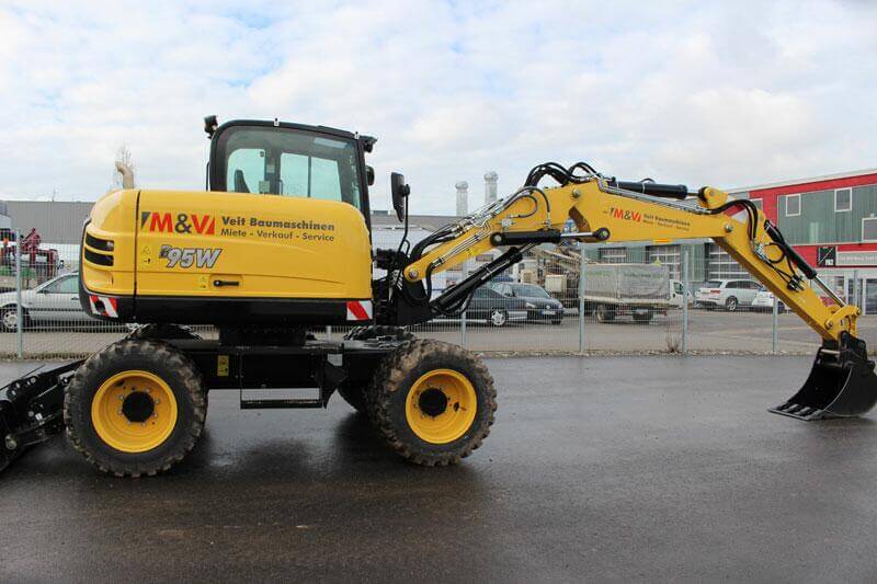 Bagger B95W von Yanmar