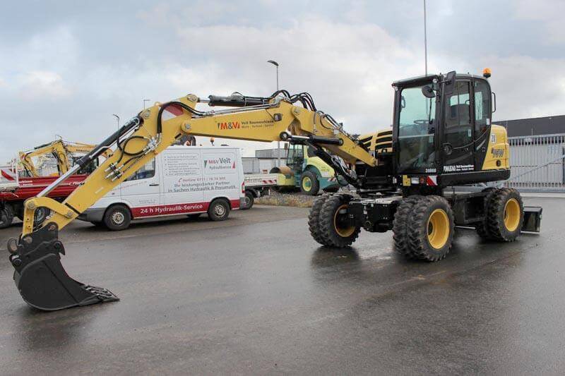 Baumaschine B95W von Yanmar