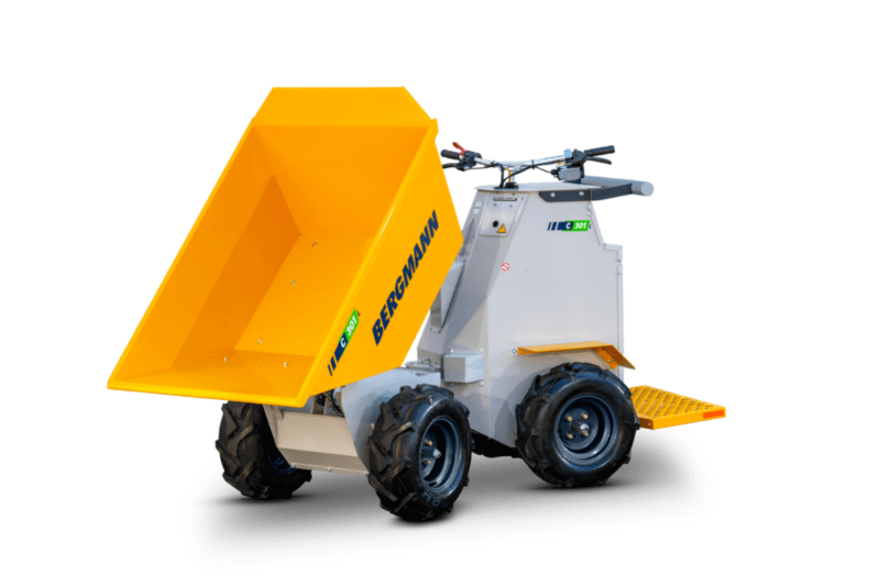 Front des Raddumpers Bergmann C301 L