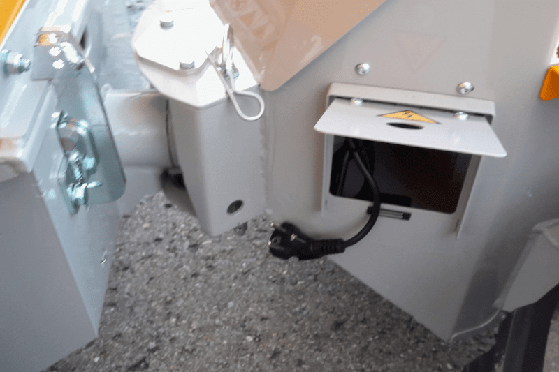 Blick auf das Knickgelenk des Bergmann C301 M