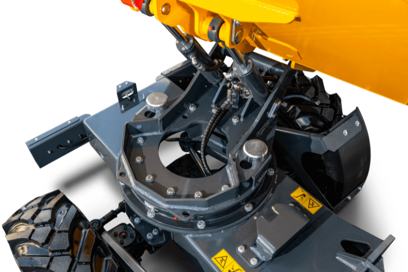 Kippertechnik des Bergmann C804 Dumpers