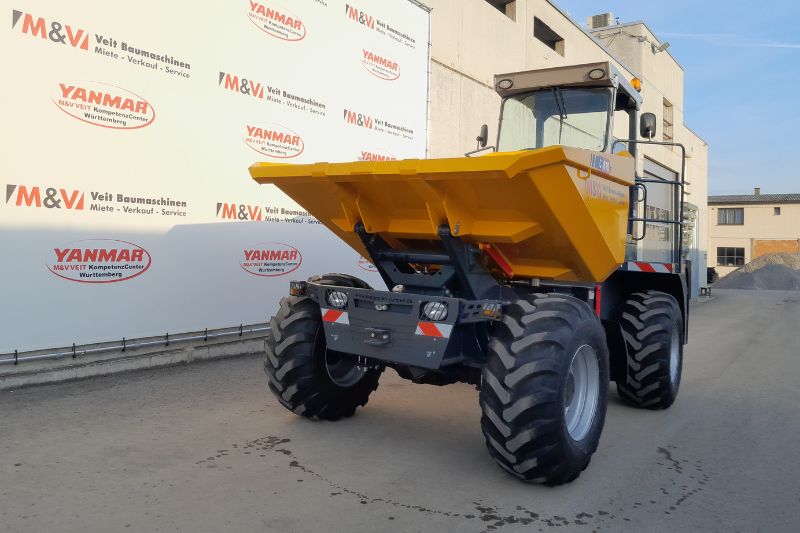 Kurzheck des Raddumpers Bergmann C810s