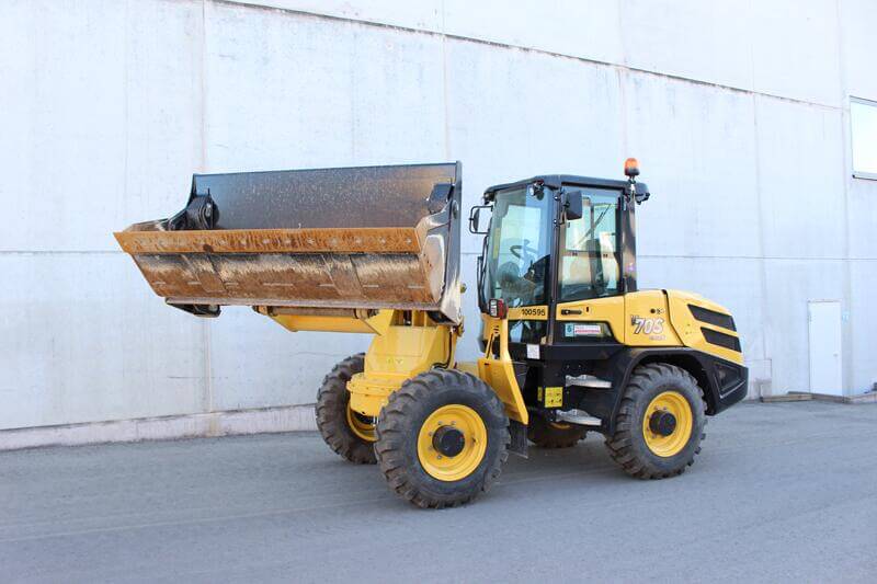 hydraulisch bediente Schaufel des Radlader Yanmar V70 Stage 5